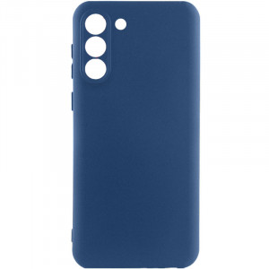 Чехол Silicone Cover Lakshmi Full Camera (A) для Samsung Galaxy S24+ Синий / Navy Blue