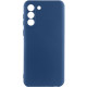 Чохол Silicone Cover Lakshmi Full Camera (A) для Samsung Galaxy S24+ Синій / Navy Blue - фото