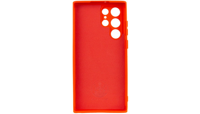 Чехол Silicone Cover Lakshmi Full Camera (A) для Samsung Galaxy S24 Ultra Красный / Red - фото