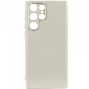 Чехол Silicone Cover Lakshmi Full Camera (A) для Samsung Galaxy S24 Ultra Песочный / Sand