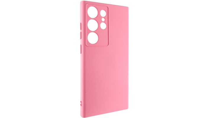 Чехол Silicone Cover Lakshmi Full Camera (A) для Samsung Galaxy S24 Ultra Розовый / Pink - фото