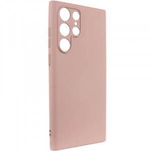 Чехол Silicone Cover Lakshmi Full Camera (A) для Samsung Galaxy S24 Ultra Розовый / Pink Sand