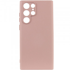 Чехол Silicone Cover Lakshmi Full Camera (A) для Samsung Galaxy S24 Ultra Розовый / Pink Sand