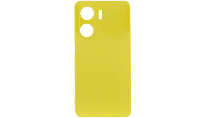 Чехол Silicone Cover Lakshmi Full Camera (A) для Xiaomi Redmi 13C / Poco C65 Желтый / Flash - фото