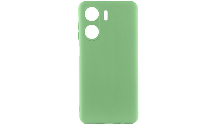 Чехол Silicone Cover Lakshmi Full Camera (A) для Xiaomi Redmi 13C / Poco C65 Зеленый / Pistachio - фото