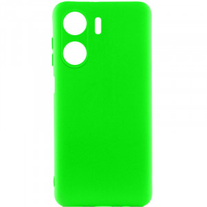 Чохол Silicone Cover Lakshmi Full Camera (A) для Xiaomi Redmi 13C / Poco C65 Салатовий / Neon Green