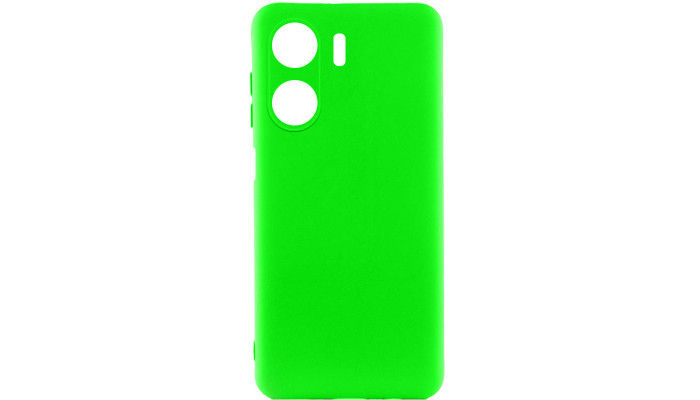 Чехол Silicone Cover Lakshmi Full Camera (A) для Xiaomi Redmi 13C / Poco C65 Салатовый / Neon Green - фото