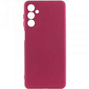 Чехол Silicone Cover Lakshmi Full Camera (A) для Samsung Galaxy A15 4G/5G / M15 5G Бордовый / Marsala