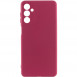 Чохол Silicone Cover Lakshmi Full Camera (A) для Samsung Galaxy A15 4G/5G / M15 5G Бордовий / Marsala