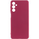Чехол Silicone Cover Lakshmi Full Camera (A) для Samsung Galaxy A15 4G/5G Бордовый / Marsala - фото