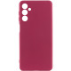 Чохол Silicone Cover Lakshmi Full Camera (A) для Samsung Galaxy A15 4G/5G / M15 5G Бордовий / Marsala - фото