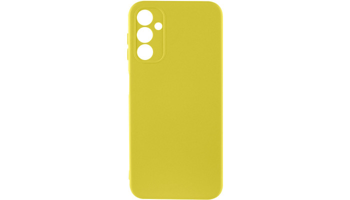 Чехол Silicone Cover Lakshmi Full Camera (A) для Samsung Galaxy A15 4G/5G Желтый / Flash - фото