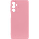 Чехол Silicone Cover Lakshmi Full Camera (A) для Samsung Galaxy A15 4G/5G / M15 5G Розовый / Pink - фото