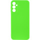 Чехол Silicone Cover Lakshmi Full Camera (A) для Samsung Galaxy A15 4G/5G / M15 5G Салатовый / Neon Green - фото