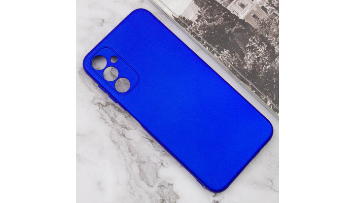 Чехол Silicone Cover Lakshmi Full Camera (A) для Samsung Galaxy A15 4G/5G / M15 5G Синий / Iris - фото