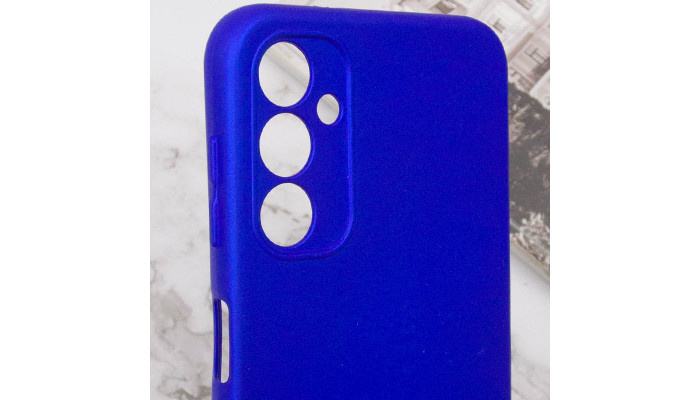 Чехол Silicone Cover Lakshmi Full Camera (A) для Samsung Galaxy A15 4G/5G / M15 5G Синий / Iris - фото