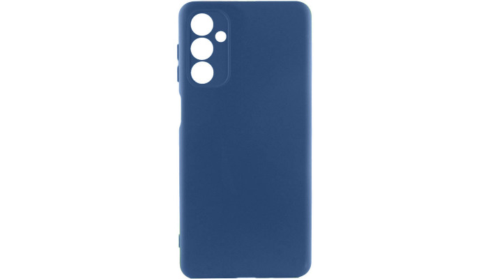Чехол Silicone Cover Lakshmi Full Camera (A) для Samsung Galaxy A15 4G/5G Синий / Navy Blue - фото