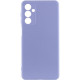 Чехол Silicone Cover Lakshmi Full Camera (A) для Samsung Galaxy A15 4G/5G Сиреневый / Dasheen - фото