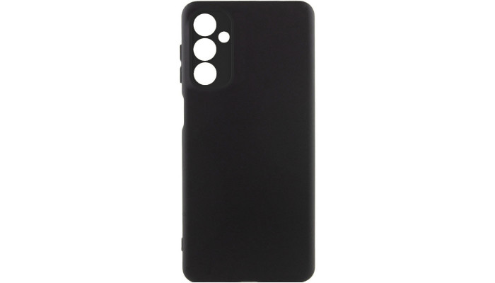 Чехол Silicone Cover Lakshmi Full Camera (A) для Samsung Galaxy A15 4G/5G Черный / Black - фото