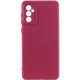 Чехол Silicone Cover Lakshmi Full Camera (A) для Samsung Galaxy A25 5G Бордовый / Marsala - фото