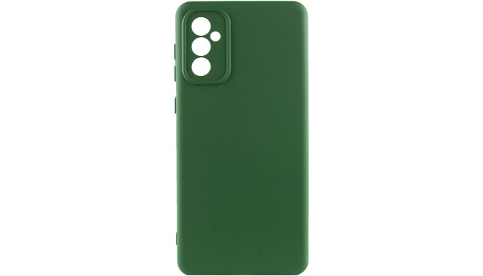 Чохол Silicone Cover Lakshmi Full Camera (A) для Samsung Galaxy A25 5G Зелений / Dark green - фото