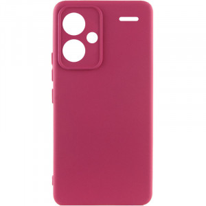 Чехол Silicone Cover Lakshmi Full Camera (A) для Xiaomi Redmi Note 13 Pro+ Бордовый / Marsala