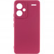 Чехол Silicone Cover Lakshmi Full Camera (A) для Xiaomi Redmi Note 13 Pro+ Бордовый / Marsala