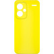 Чехол Silicone Cover Lakshmi Full Camera (A) для Xiaomi Redmi Note 13 Pro+ Желтый / Flash - фото