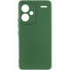 Чехол Silicone Cover Lakshmi Full Camera (A) для Xiaomi Redmi Note 13 Pro+ Зеленый / Dark green - фото