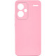 Чехол Silicone Cover Lakshmi Full Camera (A) для Xiaomi Redmi Note 13 Pro+ Розовый / Pink - фото