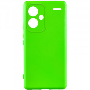 Чехол Silicone Cover Lakshmi Full Camera (A) для Xiaomi Redmi Note 13 Pro+ Салатовый / Neon Green