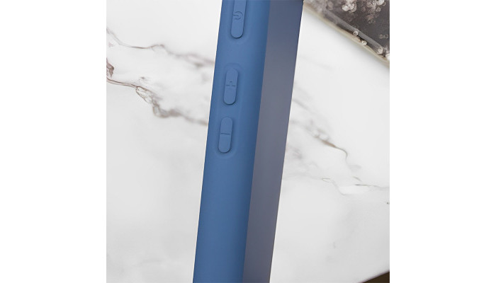 Чохол Silicone Cover Lakshmi Full Camera (A) для Xiaomi Redmi Note 13 Pro+ Синій / Navy Blue - фото