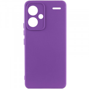 Чехол Silicone Cover Lakshmi Full Camera (A) для Xiaomi Redmi Note 13 Pro+ Фиолетовый / Purple