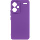 Чехол Silicone Cover Lakshmi Full Camera (A) для Xiaomi Redmi Note 13 Pro+ Фиолетовый / Purple - фото