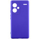 Чехол Silicone Cover Lakshmi Full Camera (A) для Xiaomi Redmi Note 13 Pro+ Синий / Iris - фото