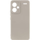 Чехол Silicone Cover Lakshmi Full Camera (A) для Xiaomi Redmi Note 13 Pro+ Песочный / Sand - фото