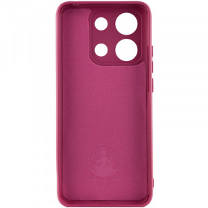 Чохол Silicone Cover Lakshmi Full Camera (A) для Xiaomi Redmi Note 13 4G Бордовий / Marsala