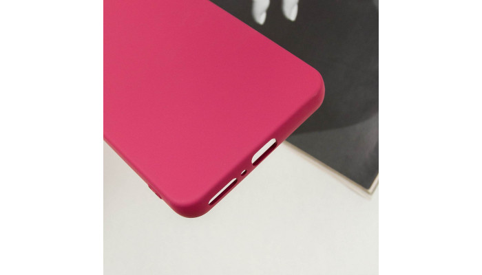 Чохол Silicone Cover Lakshmi Full Camera (A) для Xiaomi Redmi Note 13 4G Бордовий / Marsala - фото