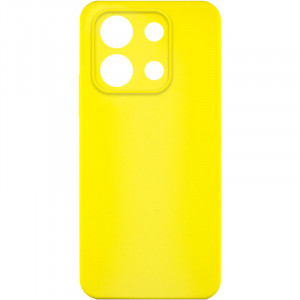 Чохол Silicone Cover Lakshmi Full Camera (A) для Xiaomi Redmi Note 13 4G Жовтий / Flash