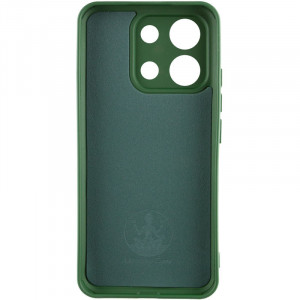 Чохол Silicone Cover Lakshmi Full Camera (A) для Xiaomi Redmi Note 13 4G Зелений / Dark green