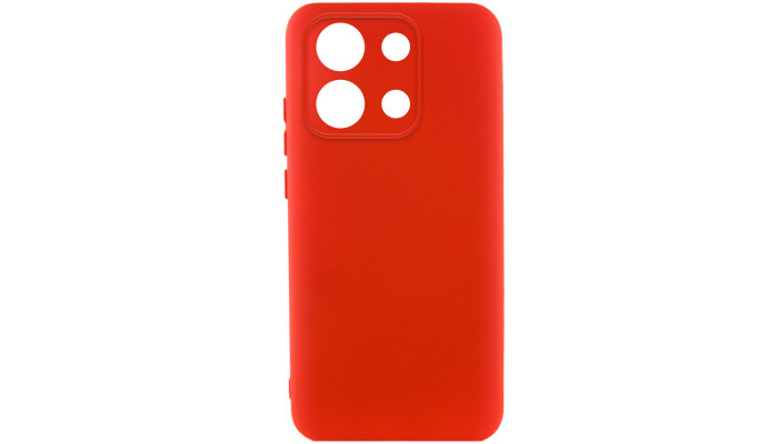 Чохол Silicone Cover Lakshmi Full Camera (A) для Xiaomi Redmi Note 13 4G Червоний / Red - фото