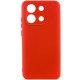 Чехол Silicone Cover Lakshmi Full Camera (A) для Xiaomi Redmi Note 13 4G Красный / Red - фото