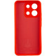 Чехол Silicone Cover Lakshmi Full Camera (A) для Xiaomi Redmi Note 13 4G Красный / Red - фото