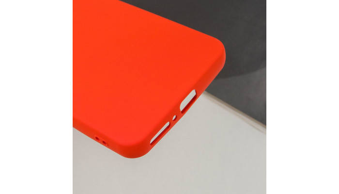 Чохол Silicone Cover Lakshmi Full Camera (A) для Xiaomi Redmi Note 13 4G Червоний / Red - фото