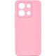 Чехол Silicone Cover Lakshmi Full Camera (A) для Xiaomi Redmi Note 13 4G Розовый / Pink - фото