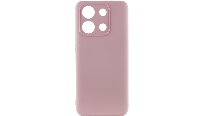 Чохол Silicone Cover Lakshmi Full Camera (A) для Xiaomi Redmi Note 13 4G Рожевий / Pink Sand - фото