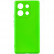 Чохол Silicone Cover Lakshmi Full Camera (A) для Xiaomi Redmi Note 13 4G Салатовий / Neon Green