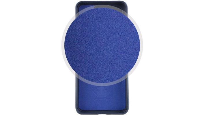 Чохол Silicone Cover Lakshmi Full Camera (A) для Xiaomi Redmi Note 13 4G Синій / Midnight Blue - фото