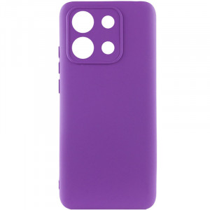 Чохол Silicone Cover Lakshmi Full Camera (A) для Xiaomi Redmi Note 13 4G Фіолетовий / Purple