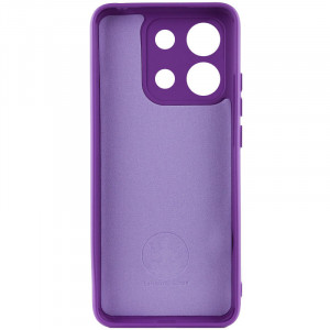 Чохол Silicone Cover Lakshmi Full Camera (A) для Xiaomi Redmi Note 13 4G Фіолетовий / Purple